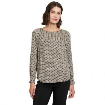 Cartoon Schlupfbluse Kurzarm Damen