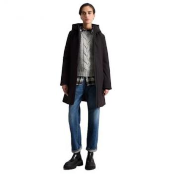 Woolrich PARKA FIRTH DOWN donna nero WWOU0889FR XS
