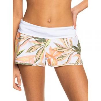 Roxy Endless Summer Women's Swim Shorts Bright White Subtly Salty Flat XS