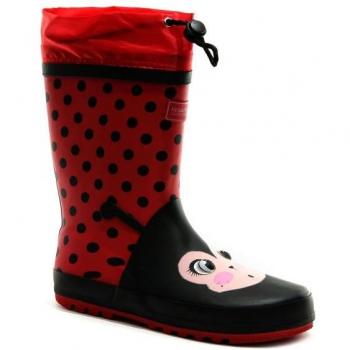 Regatta Kids’ Ladybird Patterned Rain Boots (Waterproof, UK Size 9)