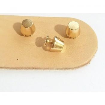 10pcs 10*7mm Metal Spikes Rivets for Jeans and Leather