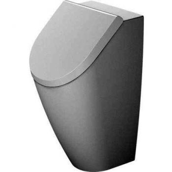 Duravit ME by Starck Rimless Urinal 30x35 cm, Weiß Hochglanz/Seidenmatt mit WonderGliss, Absaugtechnik