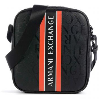 Sacoche homme noir synthétique ligne Armani Exchange