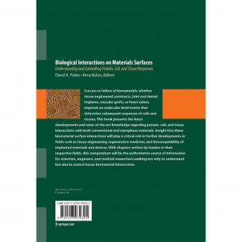Biological Interactions on Materials Surfaces