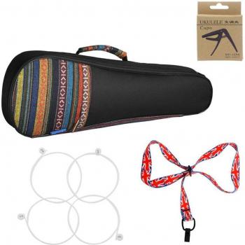 Kit Complet Ukulele 21 pouces avec Sac et Sangle