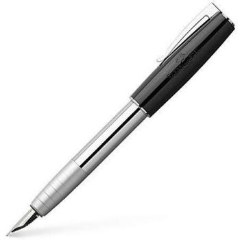 Faber-Castell LOOM Füllfederhalter Schwarz/Silber M