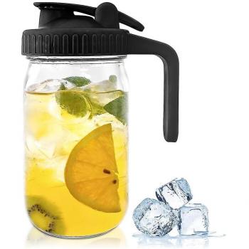 Bocal Mason 32 oz pour jus, café et thé