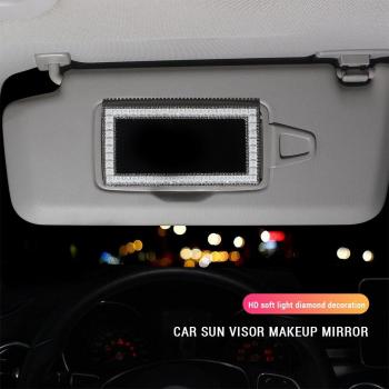 Accesorio de tocador para coche con espejo retrovisor