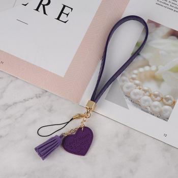 Tassel Love Heart Camera Strap