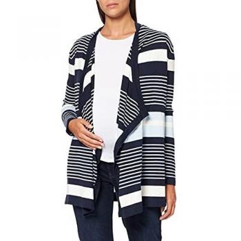 Esprit Maternity Cardigan Knit Ls Yd Gilet de Maternité, Bleu (Night Blue 486), 38 Femme