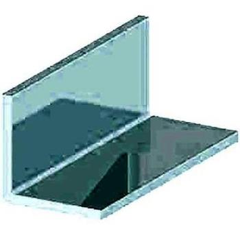 Perfil de Aluminio Blanco 25x25x1 mm 2,6 m