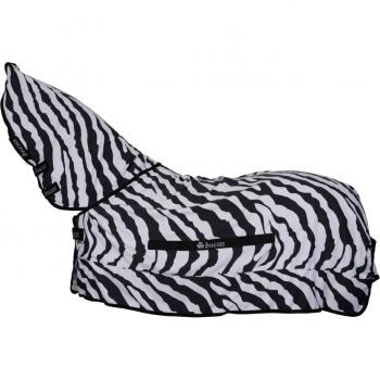 Bucas Sweet-Itch Zebra Decke mit festem Halsteil