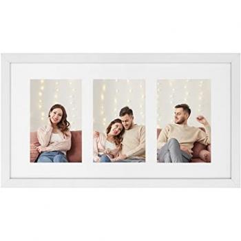 3-Opening Picture Frame with Glass Front