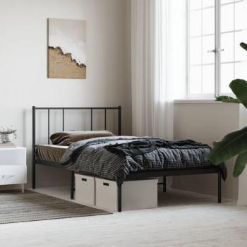 Pavimento Toro 90x190 in Metallo Nero