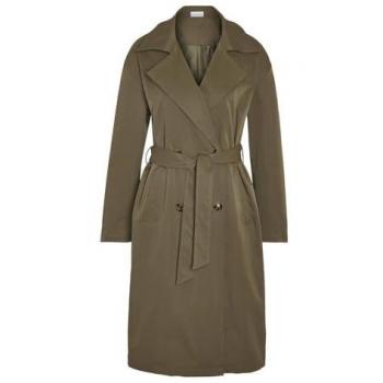 Noisy May Manya Trenchcoat Damen Grün Regular Fit