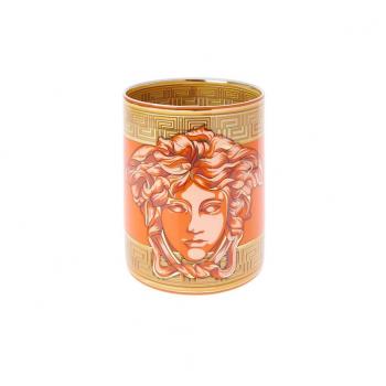 Vase en porcelaine 18 cm Medusa Amplified orange Versace