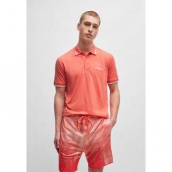 Polo BOSS Paddy Pro Hombre Rojo