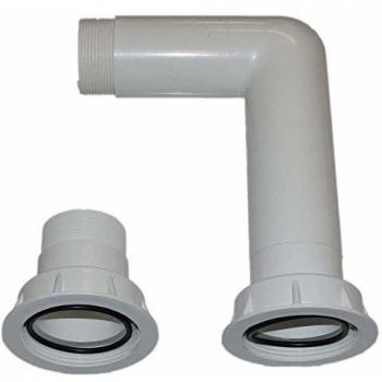 Aqualux Zweizoll-Ventilanschluss Cocoon Filter mit 22 Kubikmetern