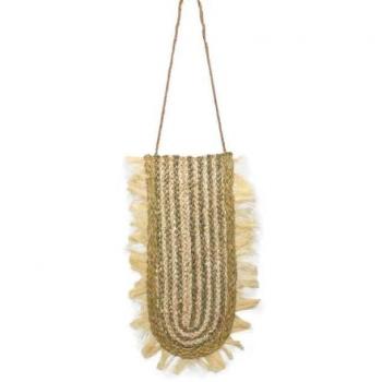 Statuette Murale Beige – Ornement Signes Grimalt