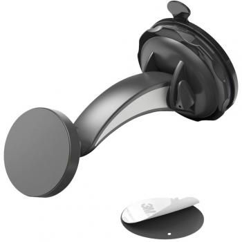 Hama Auto-Handyhalterung Magnet mit Saugnapf 360 Grad drehbar universal (00201512)