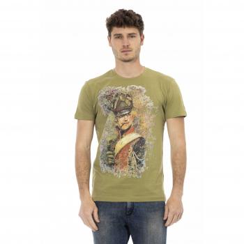 T-shirt in Cotone Trussardi Action Verde