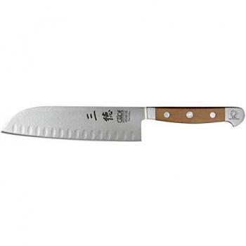Alpha Poivre Santoku 18 cm – Lames Forgées