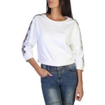 Felpa Donna Moschino Collo Rotondo Bianco S Primavera/Estate