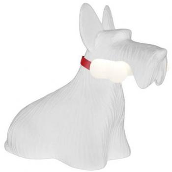 Qeeboo Scottie Lampada ricaricabile in polietilene