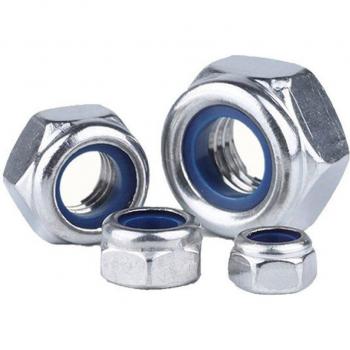 5 Stuks RVS Schroefkappen met Nylon Hexagon Lockmoeren