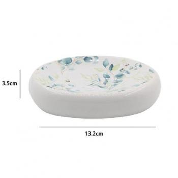 Cleafe porta sapone a tema botanico – Piattino decorato 87051