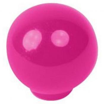 Pomo Bola Brillante 29 mm Magenta