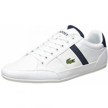 Lacoste Chaymon 319 3 CMA, Baskets, Blanc (White/Navy 042)