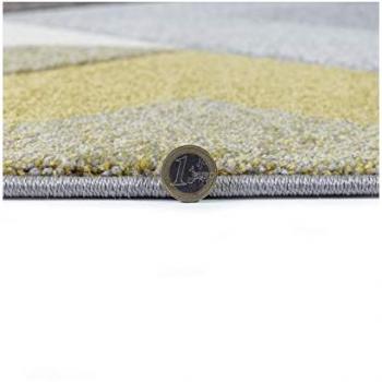 Tapis 3D Aurora – Salon – Couleur Jaune – 200 × 290
