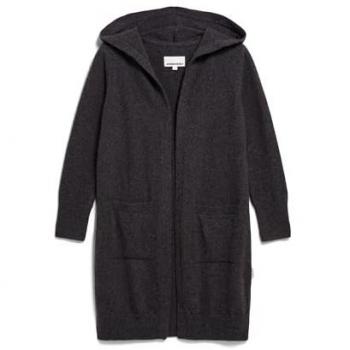 Armedangels Longcardigan mit Kapuze Modell 'WARMAA', Größe S