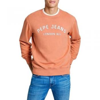 PEPE JEANS Sudadera Aldridge Crew Naranja Hombre PM582738