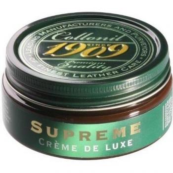 Collonil Supreme Creme de Luxe Schuhcreme für Glattleder, Dunkelbraun, 100 ml