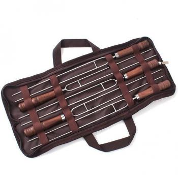 Set de Tenedores para Barbacoa de Acero Inoxidable