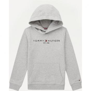 Felpa Tommy Hilfiger Kids con Logo Ricamato