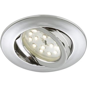 Briloner Chrome LED Recessed Spotlight Erik