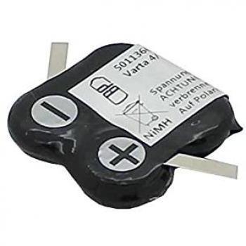 AccuCell 4,8V 80mAh Speicherakku für Varta 4/V60RT