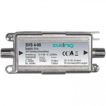 Axing SVS 4-00 Satelliten-Leitungsverstärker Inline Breitband