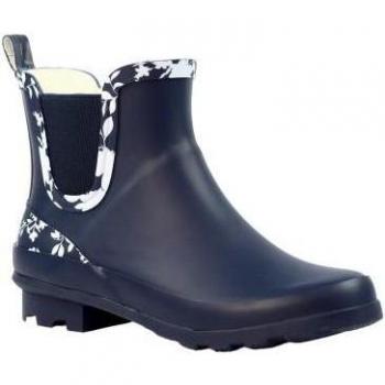 Botas de Lluvia Prairie para Mujeres Lazy Dogz 4 UK Azul Oscuro
