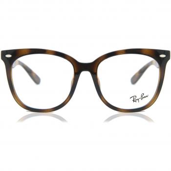 Ray-Ban RX4379VD Unisex Squadrata Eyewear Tortoiseshell Frame Size 53 with Blue Light Block