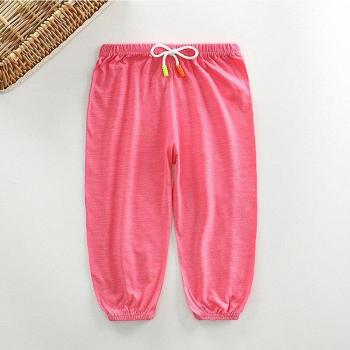 Boys' Summer Harem Pants with Elastic Waist