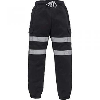 Yoko Jogger Cargo con Riflettori Nero