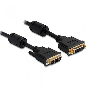 Delock DVI 24+5 Stecker auf DVI 24+5 Buchse 1m
