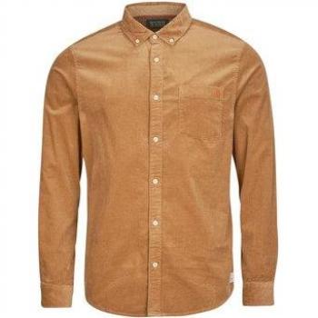 Chemise Scotch & Soda en velours côtelé couleur chocolat