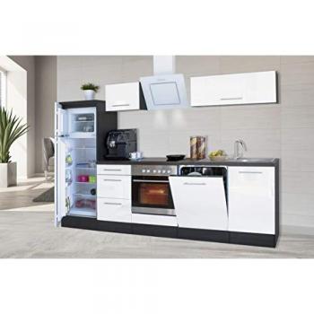 Blocco Cucina Elegante 280 cm in Rovere