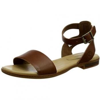 Timberland Cherrybrook, Sandalias de Mujer, Color Marrón (MD Brown Full Grain)