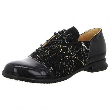 Simen Halbschuhe 6227A in Schwarz